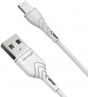 Кабель Grand-X USB - Type-C 2 м белый (PC-02W)