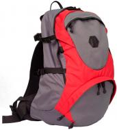 Рюкзак Chameleon Air Walk 22 л серый с красным