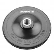 Диск GRAPHITE эластичный на липучке M14 125 мм 1 шт. 55H825