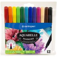 Фломастеры-кисточки акварельные 8683/12 42501 Centropen