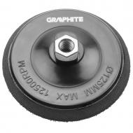 Диск GRAPHITE эластичный на липучке M14 125 мм 1 шт. 55H827