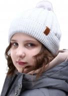 Шапка HW для девочек р.52-54 серый Шапка HW для девочек р.52-54 серый