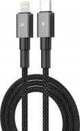 Кабель Grand-X Type-C-Lightning 1 м черный (CL-08B)