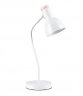 Настільна лампа LightMaster 1x40 Вт E27 білий DE1150 білий, E27