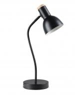 Настольная лампа LightMaster 1x40 Вт E27 черный DE1150 чорний, E27