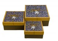 Коробка подарочная 28x20x9,5 см W7729-3 в ассортименте