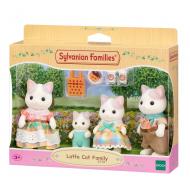 Фигурка коллекционная Sylvanian Families Семья Котов Латте 5738