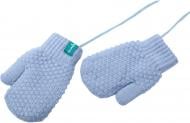 Рукавицы HW для девочек р.10-12 /синий