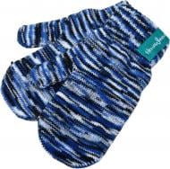 Рукавицы HW для мальчиков р.10-12 /синий меланж