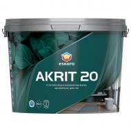 Фарба акрилатна водоемульсійна Eskaro Akrit 20 напівмат білий 9,5 л 11,9 кг Фарба акрилатна водоемульсійна Eskaro Akrit 20 напівмат білий 9,5 л 11,9 кг
