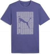 Футболка Puma GRAPHICS Puma Wording Tee 68482546 р.S фиолетовый