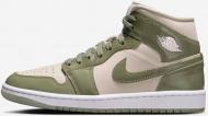 Кроссовки женские демисезонные Jordan WMNS AIR JORDAN 1 MID SE HF4079-003 р.39 зеленые
