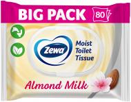 Вологий туалетний папір Zewa c ароматом мигдалевого молочка одношаровий 80 шт.
