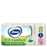 Туалетная бумага Zewa Eco Comfort (150 отрывов) трехслойная 16 шт.