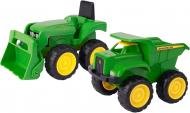 Ігровий набір Tomy John Deere з міні трактора з ковшем та самоскидом 42952V