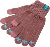 Рукавицы HW для девочек р.14-16 /розовый
