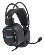 Навушники Maxxter Ghost Helmet black USB 7.1 RGB підсвічування