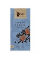 Шоколад IChoc с кусочками печенье 80 г органический (Choco Cookie)