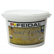 Декоративная краска Feidal Sand Farbe серебро 5 л