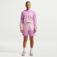 Брюки Nike W NSW PHNX FLC MR DIP SHORT IF7370-663 р. L розовый
