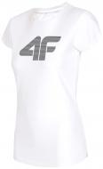 Футболка 4F H4L19-TSD005-10S р.S белый Футболка 4F H4L19-TSD005-10S р.S белый