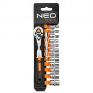 Набір головок NEO tools 1/4"(F)×3/8"(M) 14 шт. 10-000