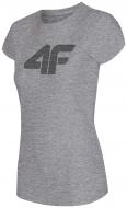 Футболка 4F H4L19-TSD005-27M р.L светло-серый