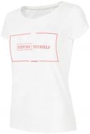 Футболка 4F H4L19-TSD007-10S р.S белый