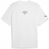 Футболка Puma Melo Alwayz On 1 Tee 63075502 р.XL белый Футболка Puma Melo Alwayz On 1 Tee 63075502 р.XL белый