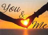 Набір зі стразами You and me... 30x40 см (У) GoToArt
