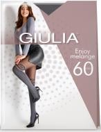 Колготки жіночі Giulia ENJOY MELANGE 60 (3) р. 2 сіро-чорний