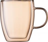 Набор чашек Ardesto с ручками и двойными стенками Golden Moon 270 мл 2 шт