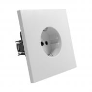 Розетка с заземлением HausMark INO IP20 белый PS-SG-EU-White