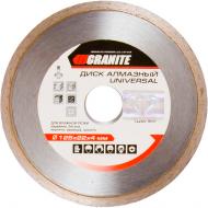 Диск алмазний відрізний GRANIT UNIVERSAL 125x2,0x22,2 9-05-125