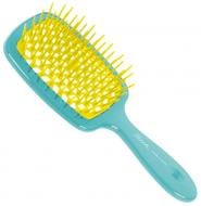Щетка для волос JANEKE Superbrush 86SP226 TSE голубой с желтым