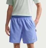 Шорты Nike M NK DF BRTHE CHLLNGR 7IN 2-1 HJ4176-494 р. L голубой