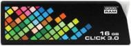 Флеш-пам'ять USB GOODRAM Click 16 ГБ USB 3.0 black (PD16GH3GRCLKR9)