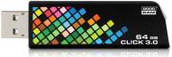 Флеш-память USB GOODRAM Click 64 ГБ USB 3.0 black (PD64GH3GRCLKR9)