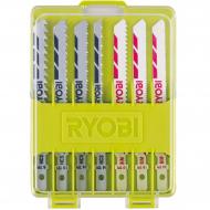 Набор пилочек для электролобзика RYOBI 10 шт. RAK10JSB