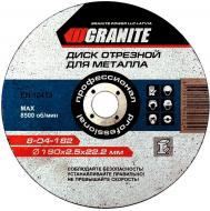 Круг отрезной GRANITE 125x1,0x22,2 мм 8-04-120