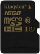 Карта пам'яті Kingston microSDHC 16GB UHS-I Class 10 (SDCA10/16GBSP)