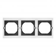 Рамка трехместная HausMark INO горизонтальная белый AC-3M-EU-White