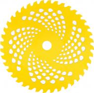 Ніж для мотокоси Vitals 40 зубців жовтий