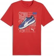 Футболка Puma GRAPHICS Sneaker Tee 68483015 р.XL червоний