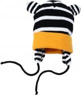 Шапка HW детская с веревочками р.48-50 оранжевый в полоску