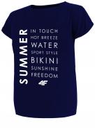 Футболка 4F H4L19-TSD014-30S р.M темно-синий