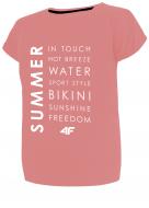 Футболка 4F H4L19-TSD014-64S р.S кораловий