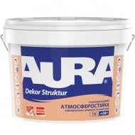 Краска структурная Aura® Dekor Struktur мат белый 10 л