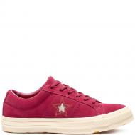 Кеды Converse ONE STAR OX 163192C р.34,5 красный