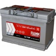 Аккумулятор автомобильный Fiamm Titanium Pro 70Ah 640A 12V «+» справа (FIM 7905152)